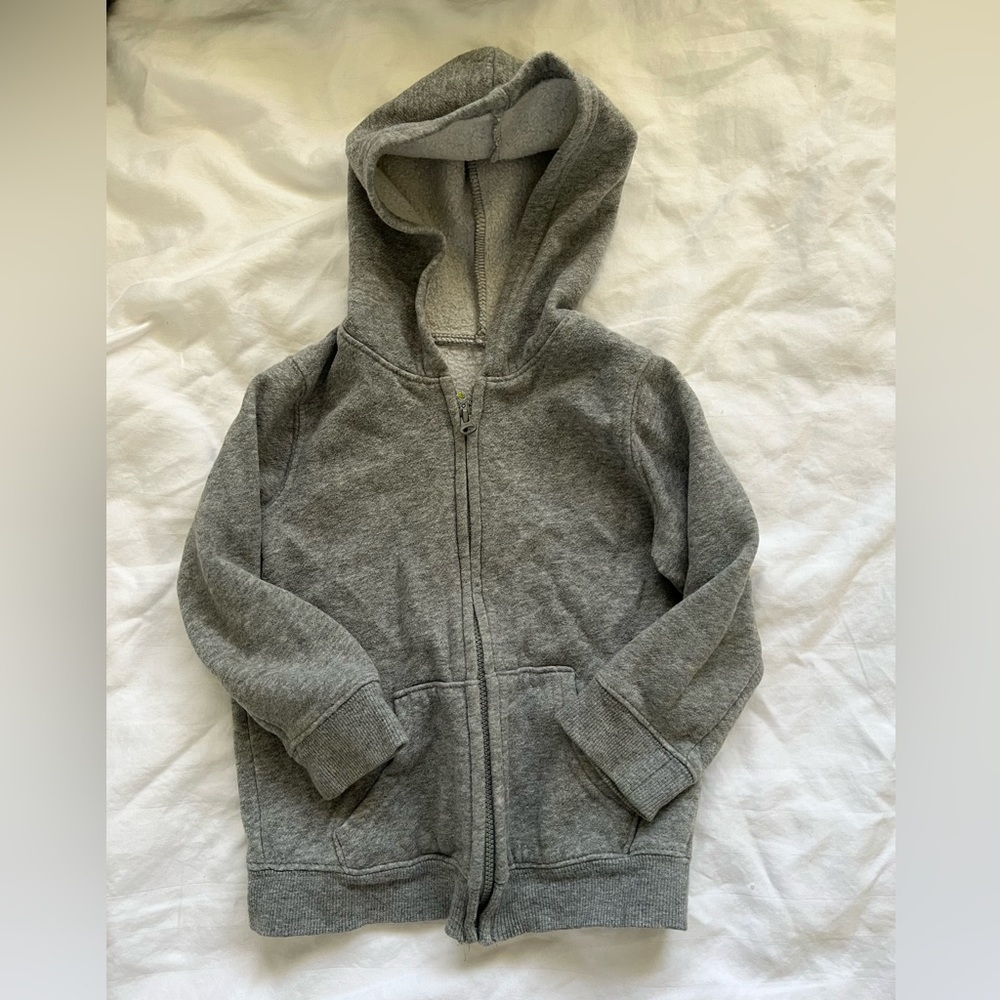 3 for $10 Grey zip hoodie